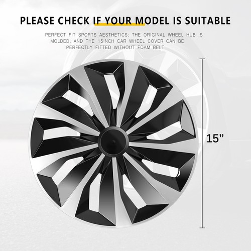 15 Zoll R15 Radzierblenden-Set 4X Radkappen Radblenden Abdeckung Für Saab 9-3 - Bild 6 von 12