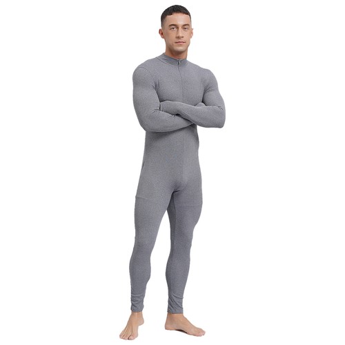 Men's Activewear Bulge Pouch Sleevewear Athletic Underwear Workout Jumpsuit - Bild 48 von 70