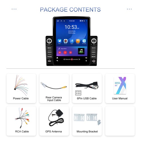 9.7" For 2002-2005 Dodge Ram 1500 2500 3500 Car Stereo Radio Android 13 Carplay - Picture 18 of 23