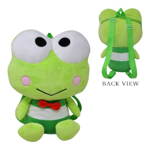 Sanrio Keroppi 14 Plush Backpack - Picture 2 of 2