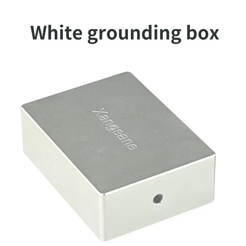 Audio Grounding Box Mute Pure Silver Grounding Wire USB RCA Spade Banana Plug - Picture 12 of 36