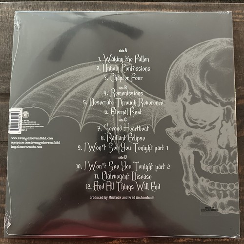 Avenged Sevenfold ‎– Waking The Fallen (GOLD VINYL, DOUBLE LP) NEW/SEALED - Picture 3 of 3