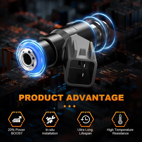 8PCS Genuine 12613411 Fuel Injectors For Chevy GMC Chevrolet 4.8L 5.3L 6.0L - Picture 6 of 12