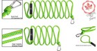PWC Dock Lines - Set of 2, 1/2" Diameter, Saltwater/Freshwater Use, Foam Float
