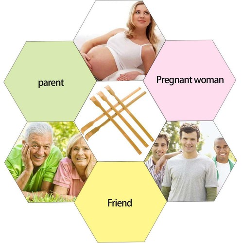 Rascador Trasero RENOOK, 2 Piezas 17" Natural Fuerte Resistente Tradicional... - Imagen 8 de 8