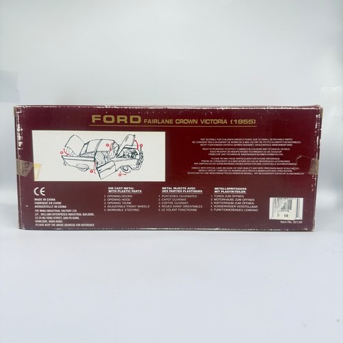Road Legends 1:18 1955 Ford Fairlane Crown Vic Skyliner Glass Roof Die Cast - Picture 10 of 10
