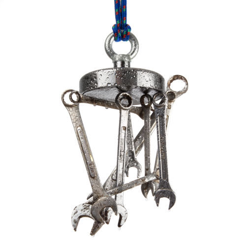 80mm x 18mm Recovery Magnet Treasure Hunting Fishing 60kg over 3000 sold!! - Picture 1 of 4