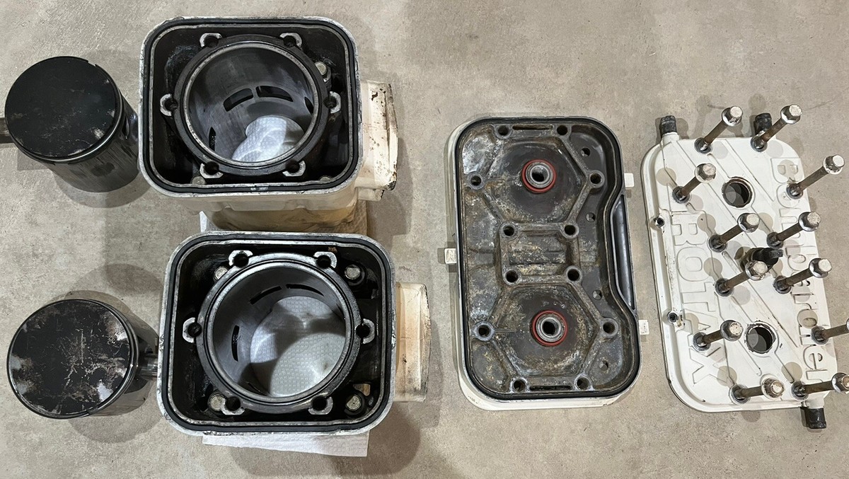 SeaDoo 717 720 cylinder Jugs, Pistons, Head Cover | eBay SeaDoo 717 720 cylinder Jugs, Pistons, Head Cover | eBay