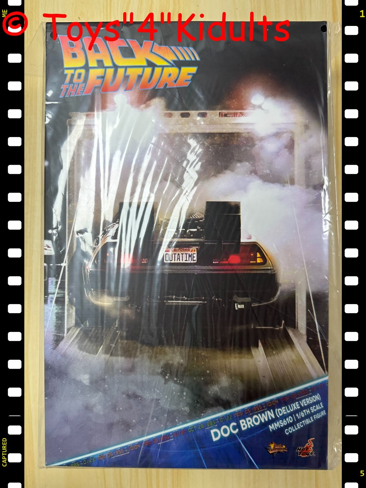 🔥 Hot Toys MMS610 Back to the Future Doc Emmett Brown (Deluxe Version) NEW