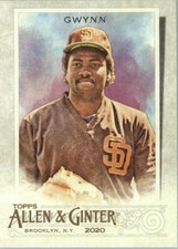 2020 Allen and Ginter (Topps) Baseball "Main Set" Base Cards #1 to #250