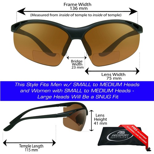 Bifocal Reading Sunglass Sun Reader Glasses Z87 Safety Outdoor Work Protective - Picture 6 of 23