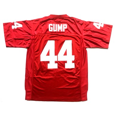 Forrest Gump #44 University of Alabama Football Jersey Tom Hanks S XL,XXL M L