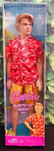Barbie Surf's Up Beach Ken Puppe L9548 PLUS zusätzliches Outfit Mattel Neu SEALED - Bild 14 von 24