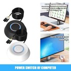 1xPc Power Button Desktop Pc Computer Case Power Switch On Hdd丨UK