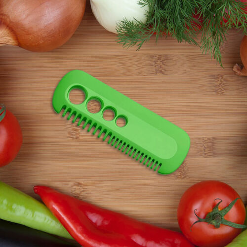 1PZ Spelafoglie Erbe Verdure: Utensile da Cucina per Chef e Appassionati Casa - Foto 3 di 6