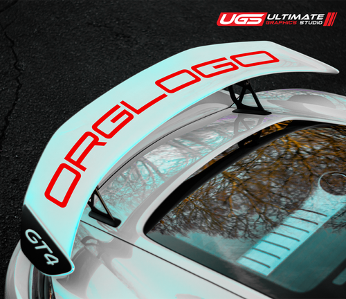Wing Decal for Porsche GT4 - Picture 5 of 8