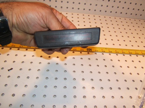 BMW 1976 3.0 Si Sedan dash Top Black Service SCREEN Plastic OEM 1 Cover Only - Picture 6 of 19