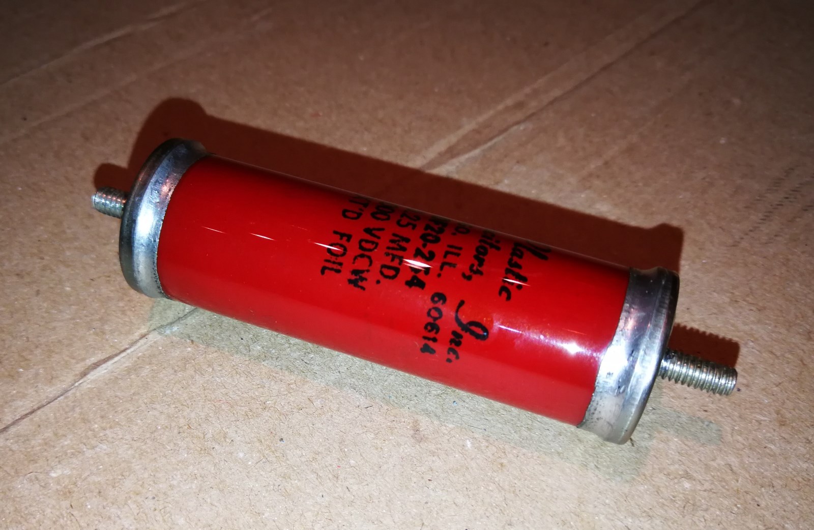 0F20-254 OF20-254 PLASTIC CAPACITOR Tani nowy