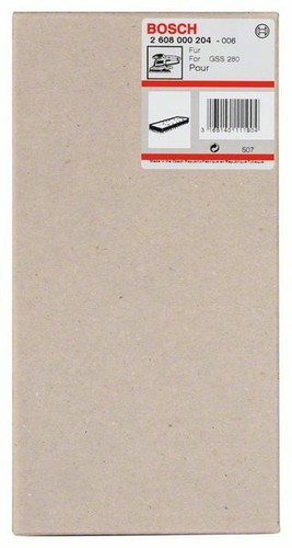 Bosch Placa de Lijado 185 X 93MM, para Gss 280 A, AE, Con Cierre Adhesivo - Imagen 2 de 3