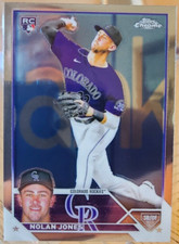 2023 Topps Chrome #43 Nolan Jones RC Colorado Rockies