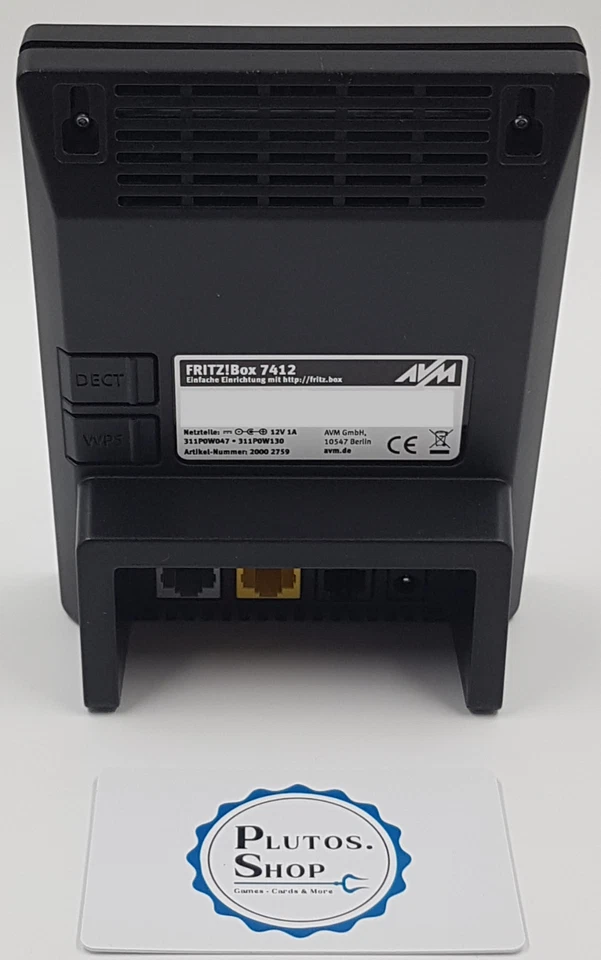AVM Fritzbox FRITZ!Box 7412 WLAN Internet Router Repeater DSL ADSL VDSL DECT TAE - Bild 4 von 4