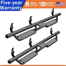 🔥Running Boards for 2019-2021 Dodge Ram 1500 Crew Cab Steps Nerf Bar Two Stair 