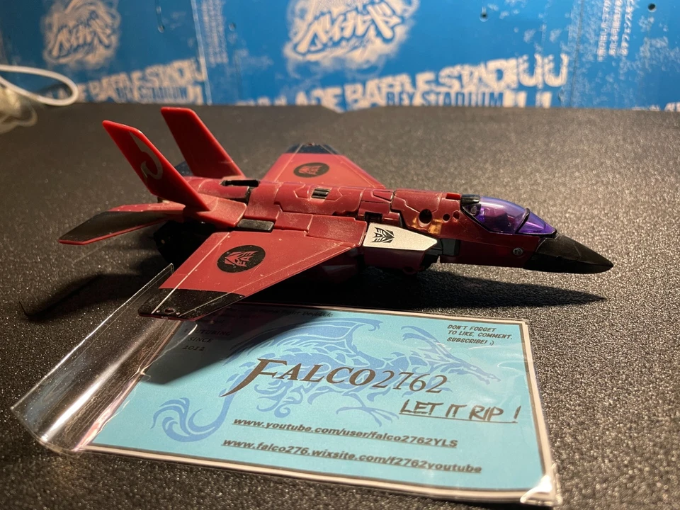 RARE Hasbro / TOMY Transformers Revenge of the Fallen Thrust action figure - Image 2 of 4