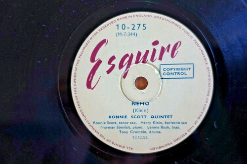 RONNIE SCOTT QUINTET JAZZ 78 NEMO / SEVEN ELEVEN UK ESQUIRE 10-275 E- - Picture 2 of 2