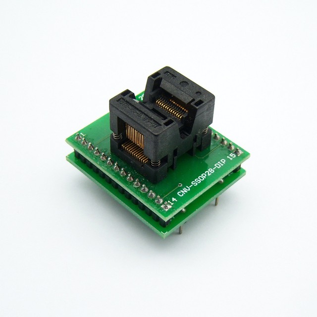 SOP28 to DIP28 Socket Adapter Converter Programmer IC Test Socket TEUSXI rtdn
