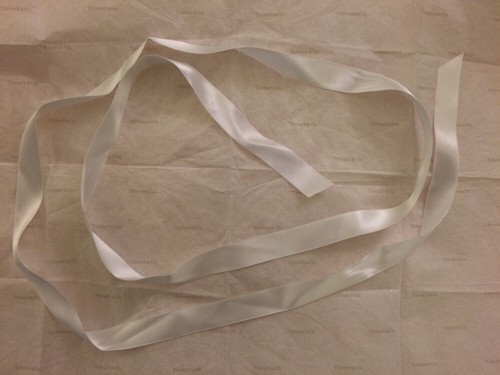 Tiffany & Co. Blue Gift Packaging Shopping Bag, Ribbon, Tissue Paper Set - Picture 8 of 9