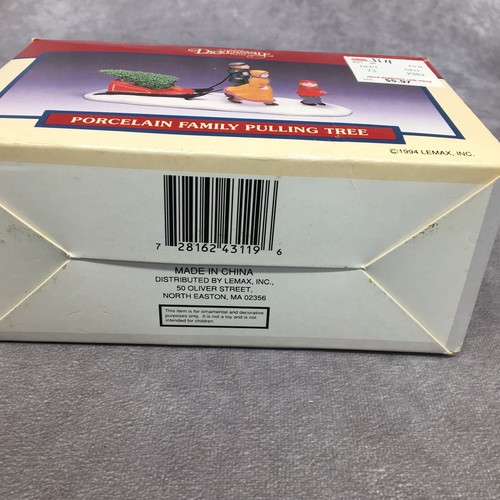 Lemax Dickensvale Family Pulling Tree-Missing Rope - Picture 11 of 15