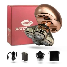 Butterfly Kiss Pro Rose Gold Best Electric Shaver for Bikini Leg Body Shaving...