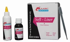 Maarc Soft Denture Reline Material for Temporary Re-Basing Acrylic Denture as GC