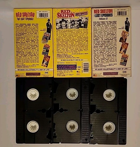 3 Red Skelton VHS Tapes Good Cult Clsssics - Picture 3 of 5