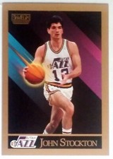 John Stockton 1990 Skybox Base #284 - Utah Jazz HOF