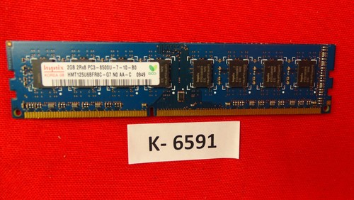 Hynix HMT125U6BFR8C-G7 N0 PC3-8500 2GB DDR3 1066MHz 99L0271-001 A00LF RAM