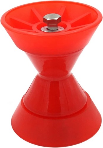 3 Inch Polyurethane Boat Trailer Bow Roller Launch Boat Easily Red - Bild 6 von 8