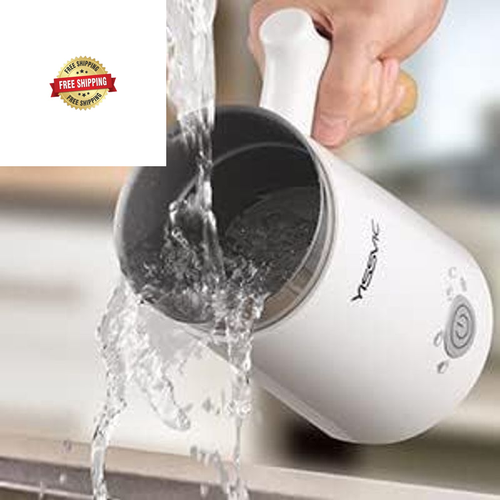 YISSVIC Milk Frother Electric Steamer Automatic Hot or Cold 300ML - Picture 4 of 9