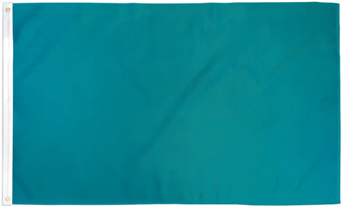 Parrot Blue Solid Color 2x3ft Blank Poly Flag for Sublimation, Crafts, Events - Picture 1 of 3