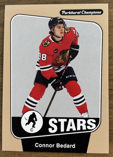 Connor Bedard - 2024-25 Upper Deck Parkhurst Champions Stars #206 Beige I159