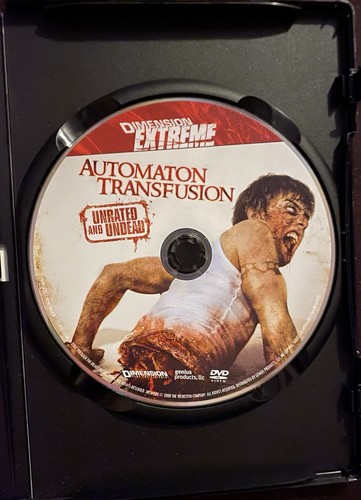 🎬💀 Automaton Transfusion DVD (Unrated & Undead) mit Schonhülle 🧟 - Bild 3 von 5