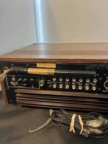 Vintage SANSUI STEREO RECEIVER MODEL 771 Powers UNTESTED - Picture 7 of 7