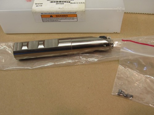 Mitsubishi AJXU09R162WA16S 1" 2 Flute Hi Feed Indexable Endmill Insert Cutter - Picture 3 of 8