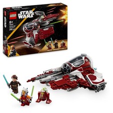 LEGO Star Wars 75401 Ahsoka’s Jedi Interceptor Building Toy Features 2 Minifigur