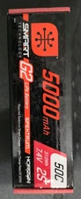 Spektrum 7.4V 5000mAh 2S 50C Smart LiPo G2 Hard Case - SEALED