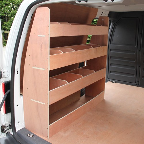 Estantería para Furgoneta VW Caddy Maxi Madera 14 Compartimentos sobre 3 Niveles - Imagen 2 de 8