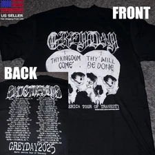 Fastship G59 Greyday 2025 North America Tour of Travesty T-Shirt Gildan