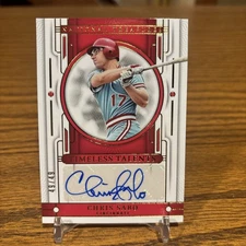 2024 National Treasures Timeless Talents Chris Sabo Auto 49/49 Cincinnati 