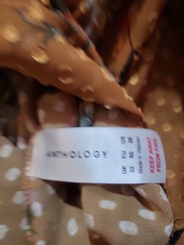 Anthology Plus Size Ladies Chiffon pussy cat Bow Blouse Size32 - Picture 3 of 3