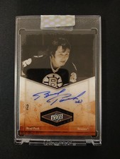 2024-25 UD Clear Cut Brad Park Legendary Signatures Auto Bruins CC